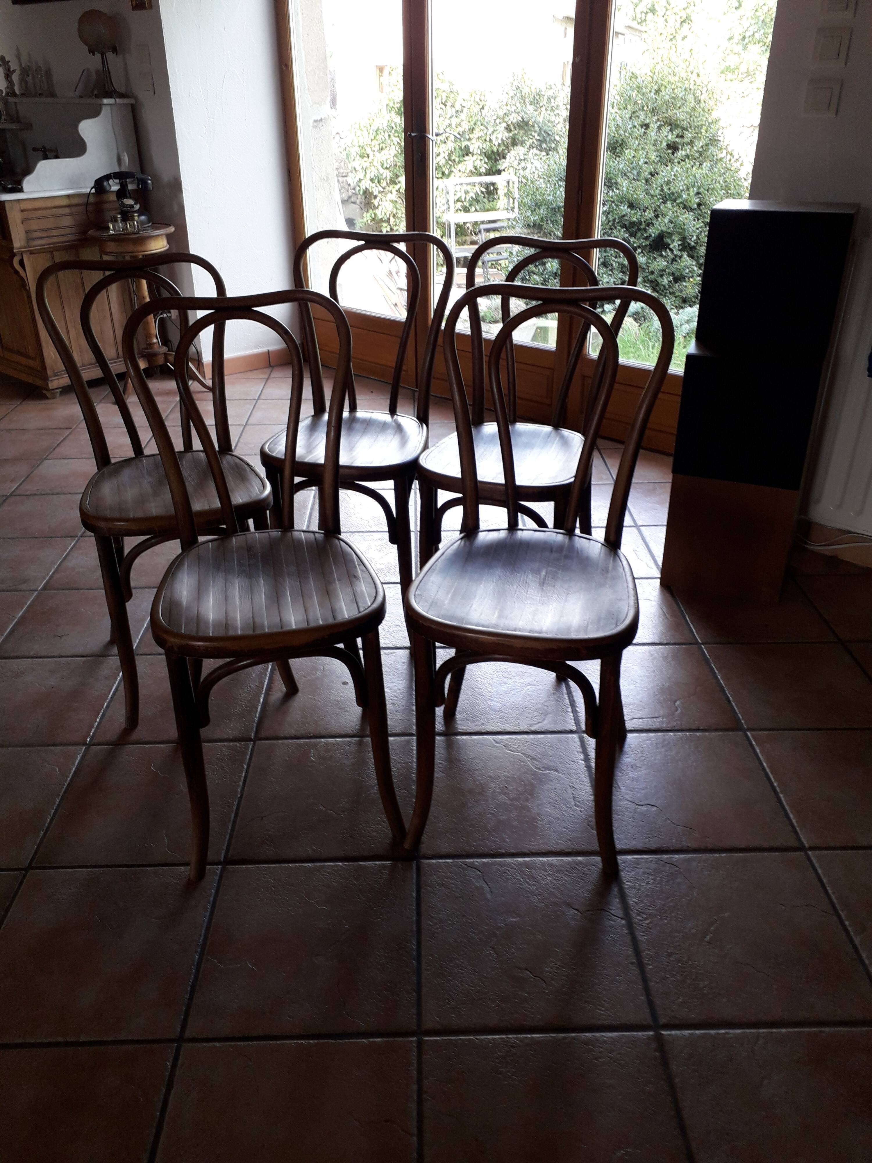 Lot 5 bistro chairs