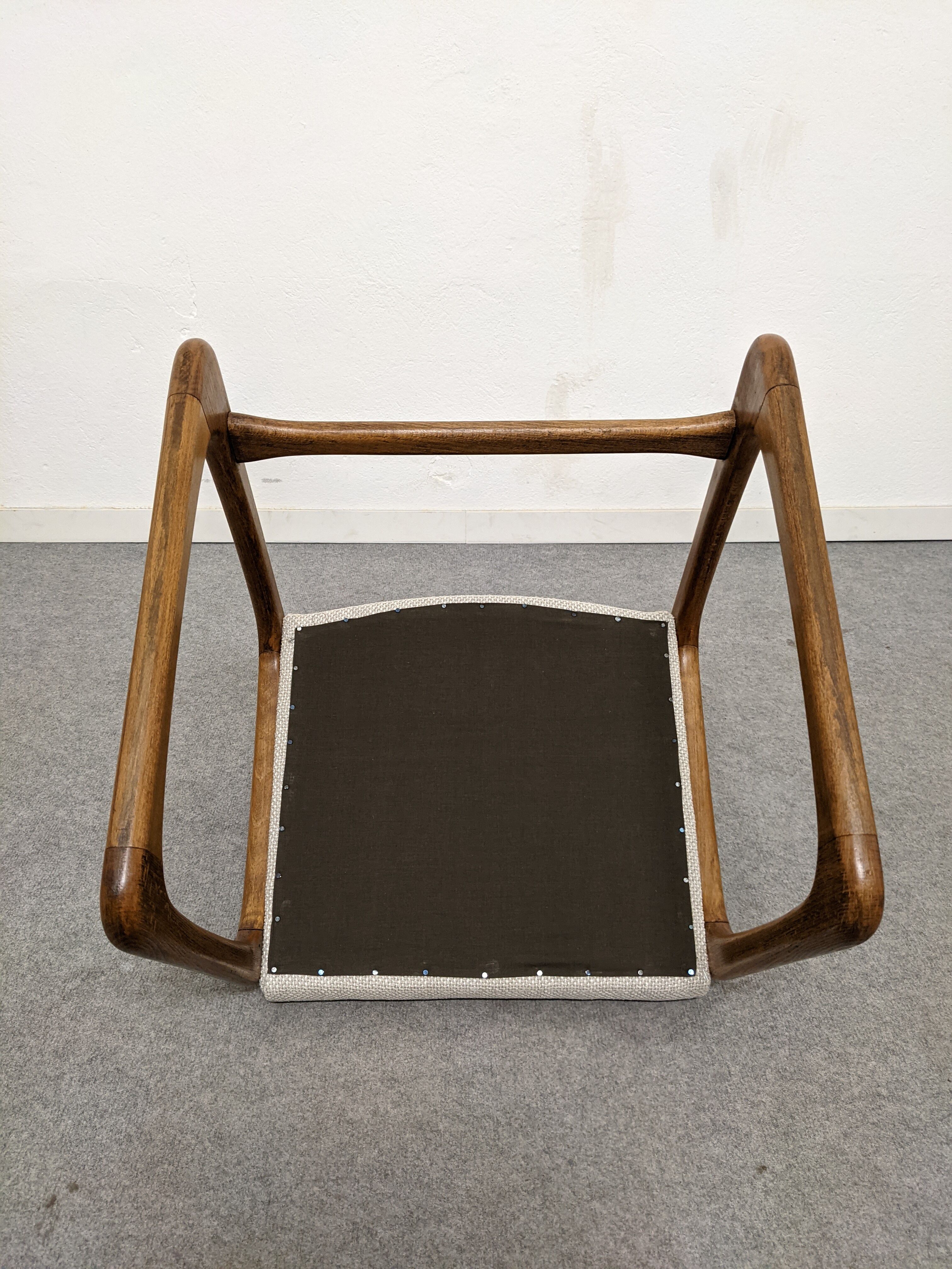 Set of 6 Baumann sleigh chairs from the 60s/70s