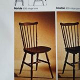 Set of 8 Baumann chairs "Florida"