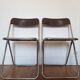 Lot de 2 chaises pliantes