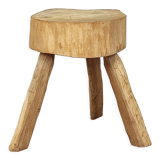 Brutalist tripod stool