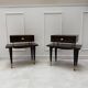 Paire de tables de chevet vintage