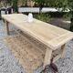 Large solid wood table 238cm