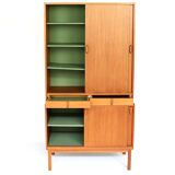 Pair of Scandinavian teak bookcases from the 60s