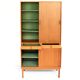 Paire de bibliothèques scandinaves en teck années 60
