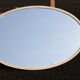 Steel oval mirror 58x92m
