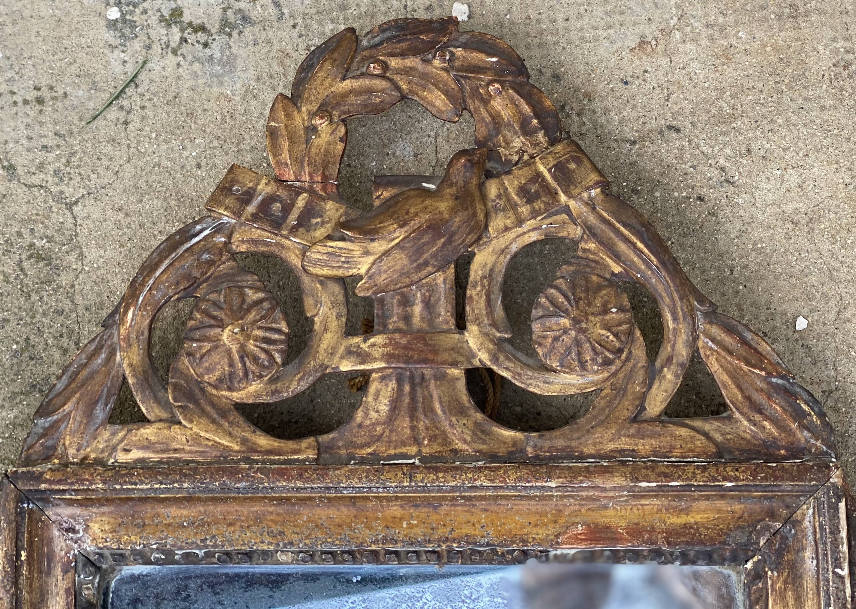 Louis XVI period mirror
