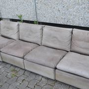 Canapé en cuir modulaire Walter Knoll