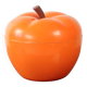 Caisse à pommes en plastique orange des années 1970, Tchécoslovaquie