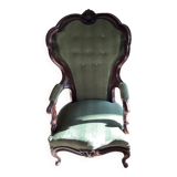 Louis Philippe style shepherdess armchair