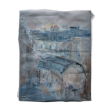 Painting by Nagao Usui: "The rooftops of Paris from the window"
