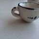 Set of 4 Small ceramic cups