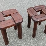 Pair stools by Olof Ottelin for Stockmann, Finnland 1958