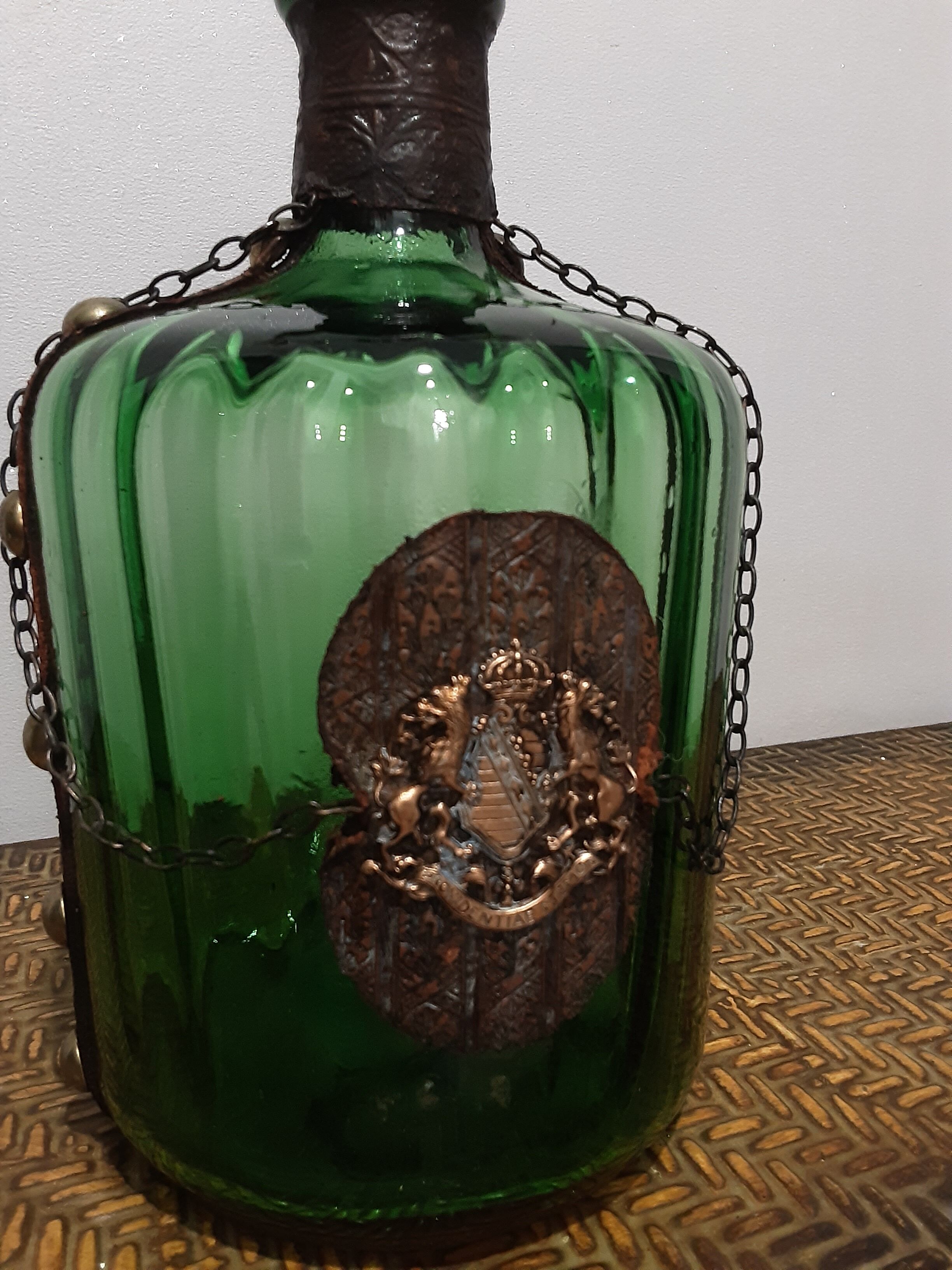 Leather bottle