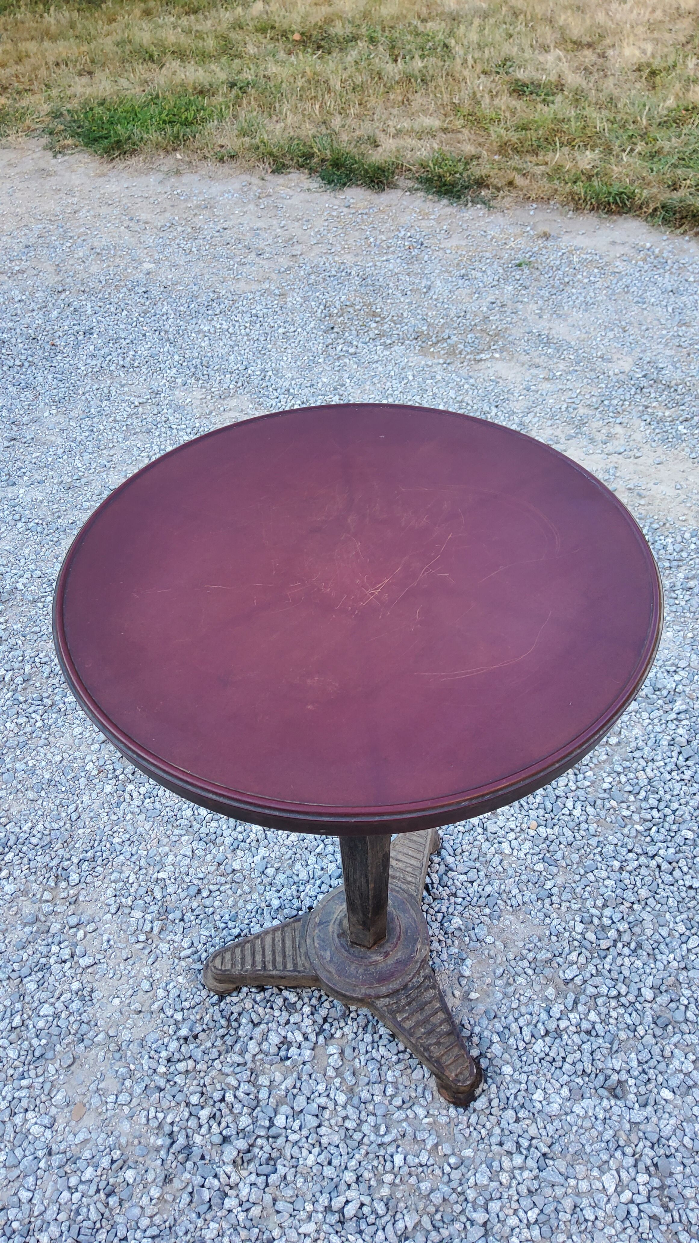 Thonet bistro pedestal table from the 30