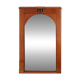 Art Deco Oak Wall Mirror, Belgium, circa 1915
