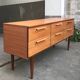 Teak enfilade, Schreiber edition from the 1960s/70s.