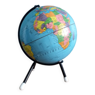 Globe world map Taride 50s 60s