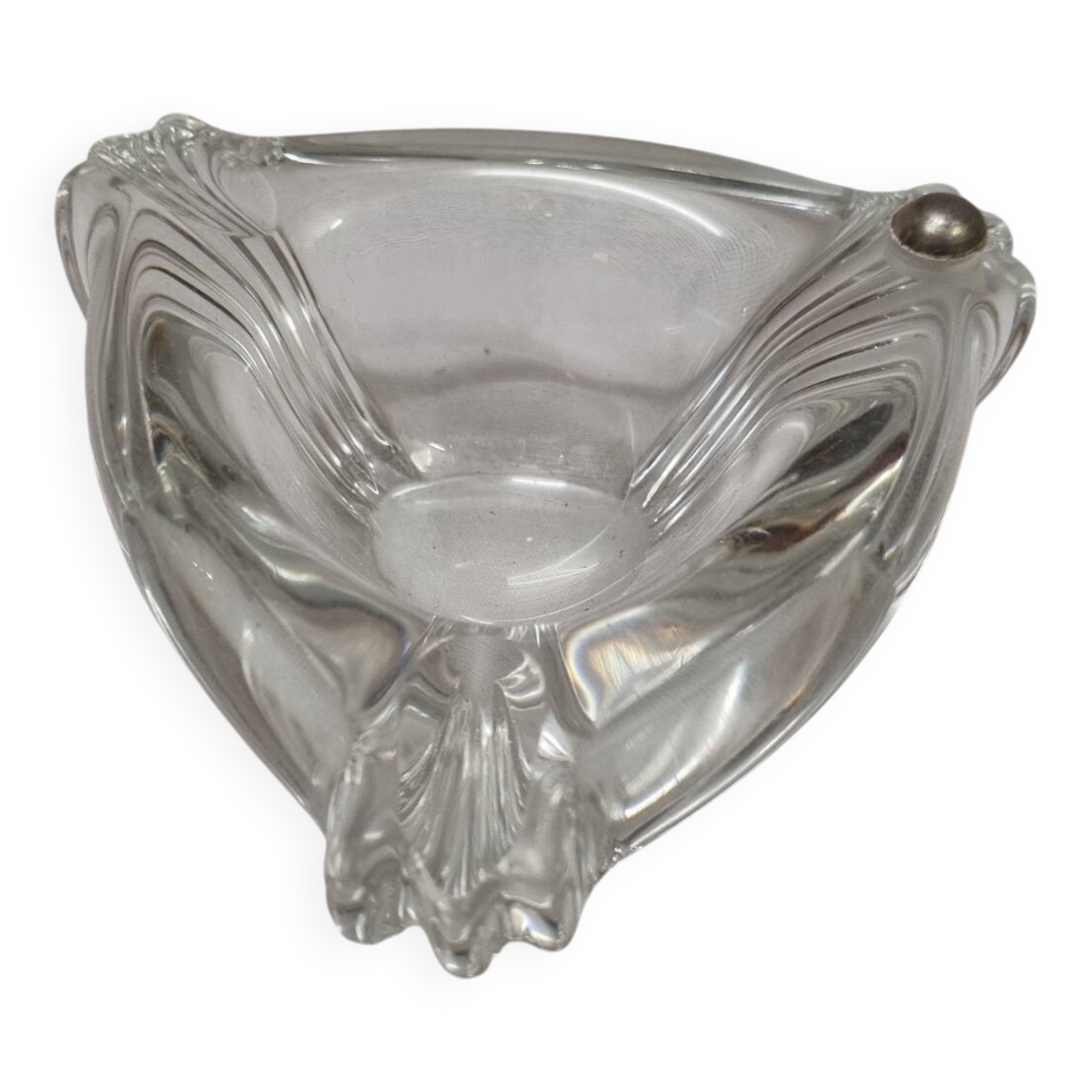 Daum France Crystal Ashtray