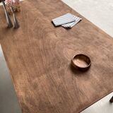 Vintage farm table with 2 large drawers