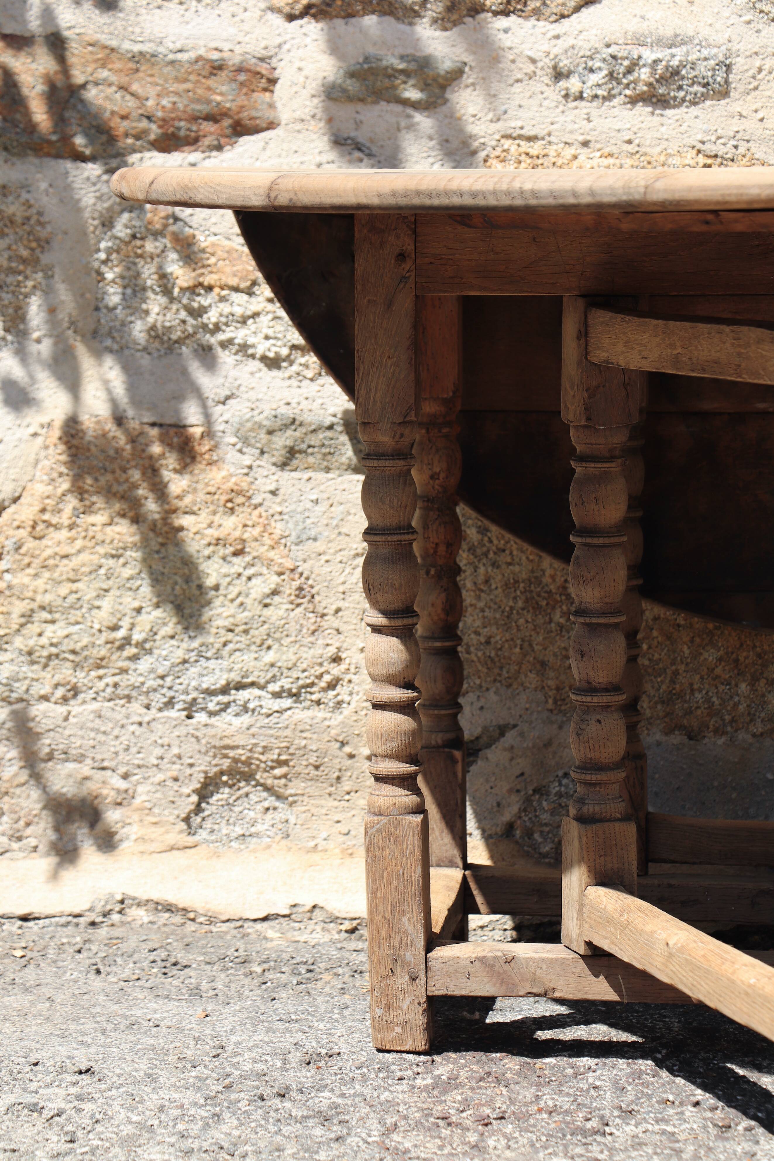 Table gate leg - drop leaf XVIII- table fellers