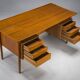 Danish Teak Desk by Peter Lovig Nielsen for Hedensted Mobelfabrik, 1972