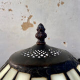 Tiffany style stained glass lamp