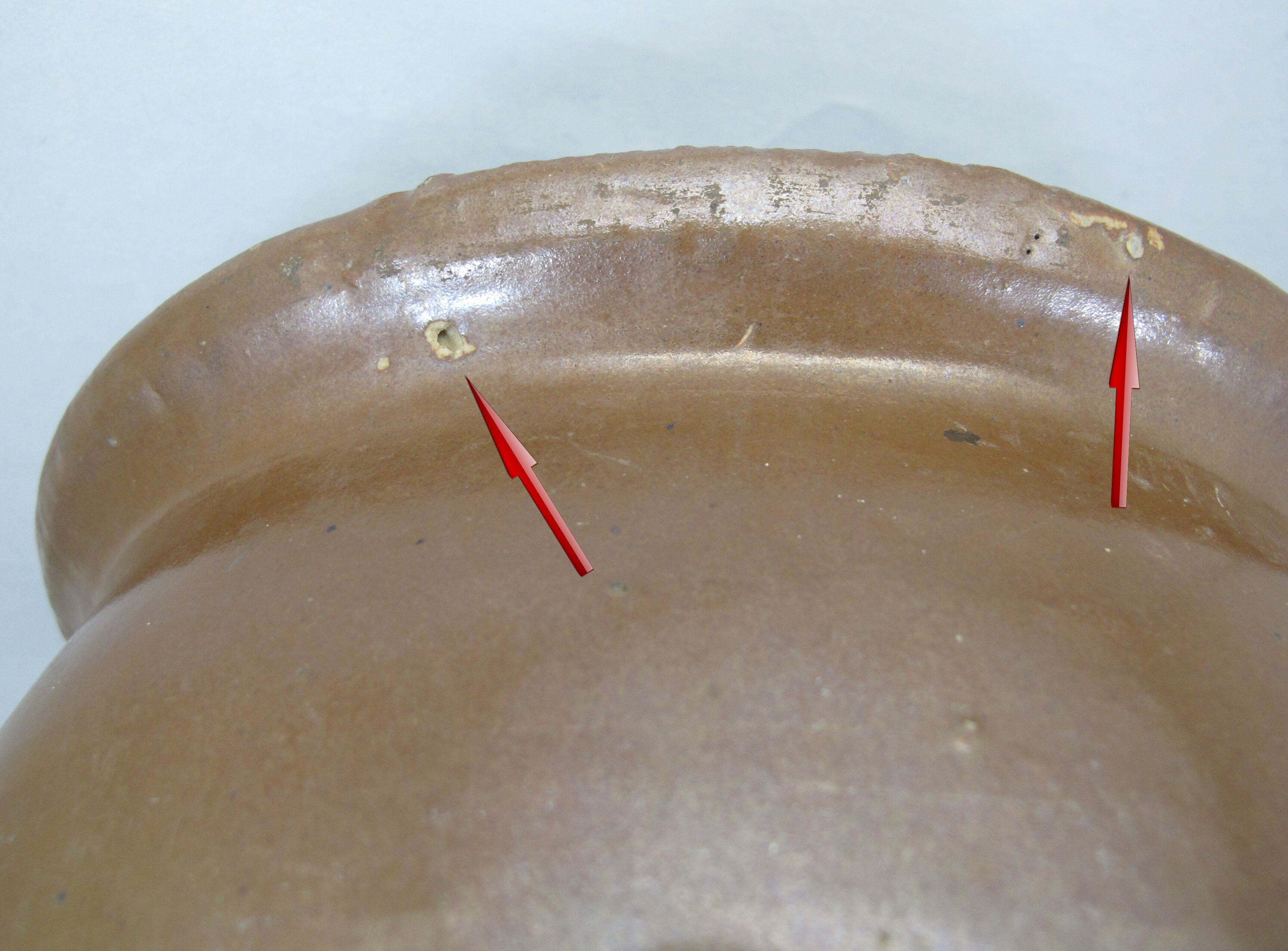 Cache pot marron
