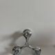 Vintage Nagel tripod candlestick