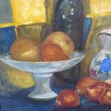 Still life oil signed