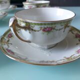 Porcelain cups Raynaud Limoges