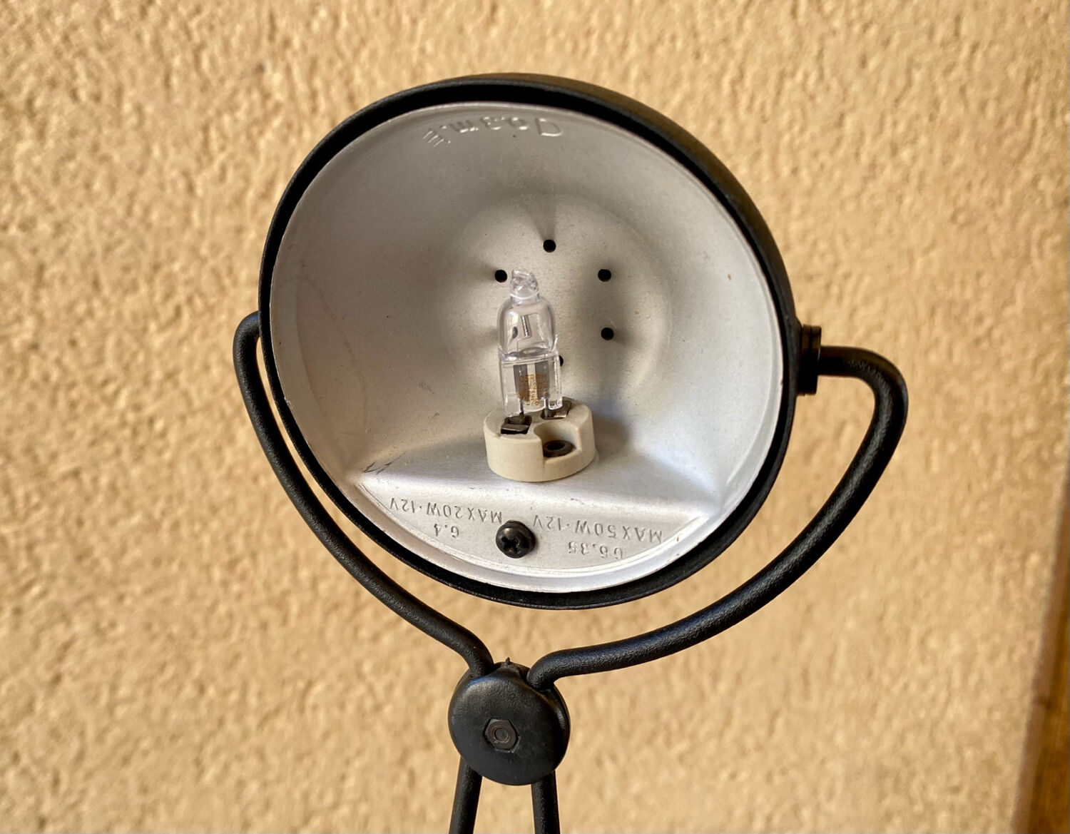 Méridiana desk lamp design Paolo Piva for Stefano Cevoli Vermezzo vintage 70s-80s