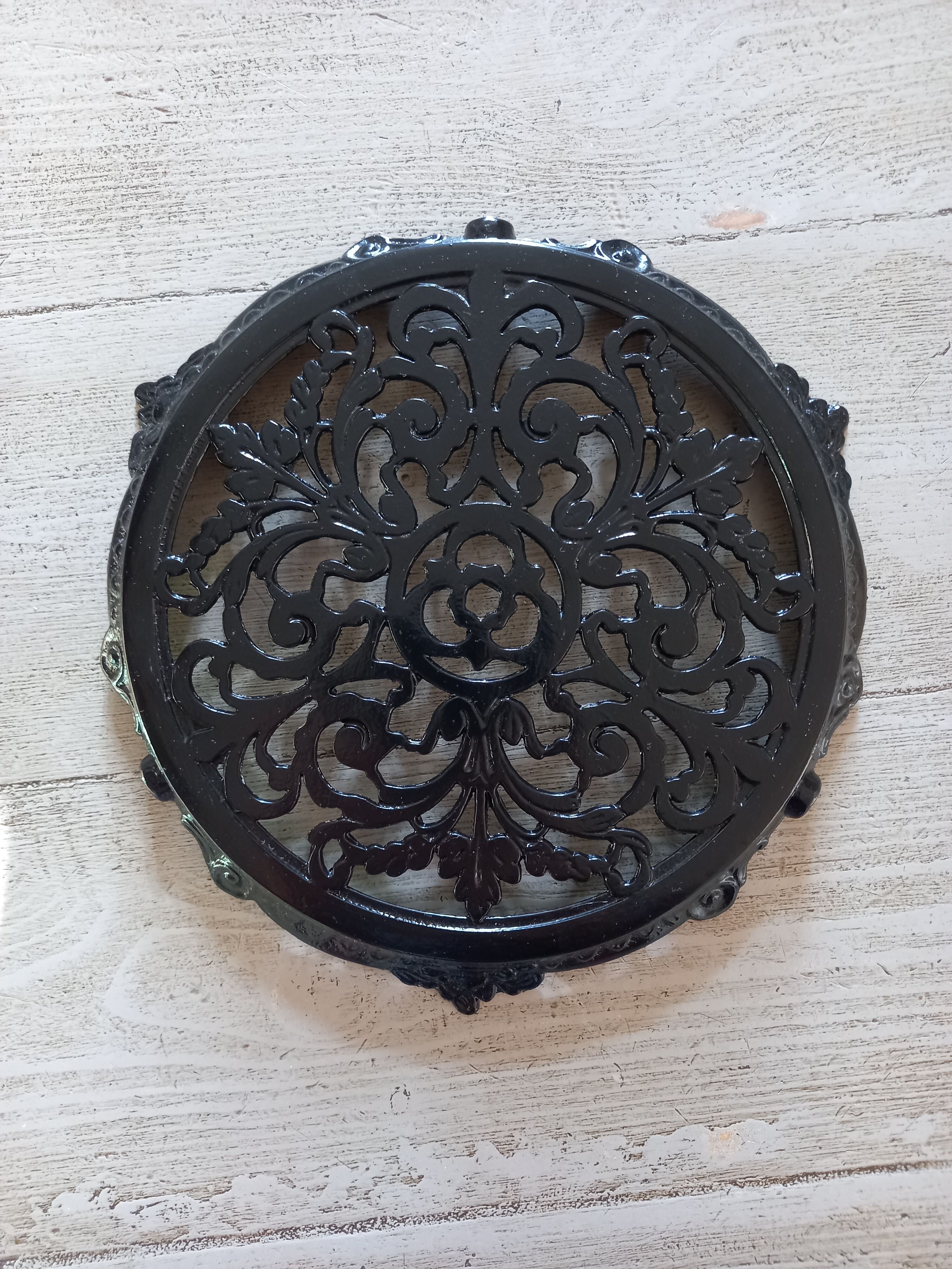 Vintage brass table mat