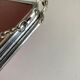 Horizontal Italian triptych barber mirror 1960 L69cm