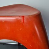Red Elephant Stool by Vilmer, Spain, 1980