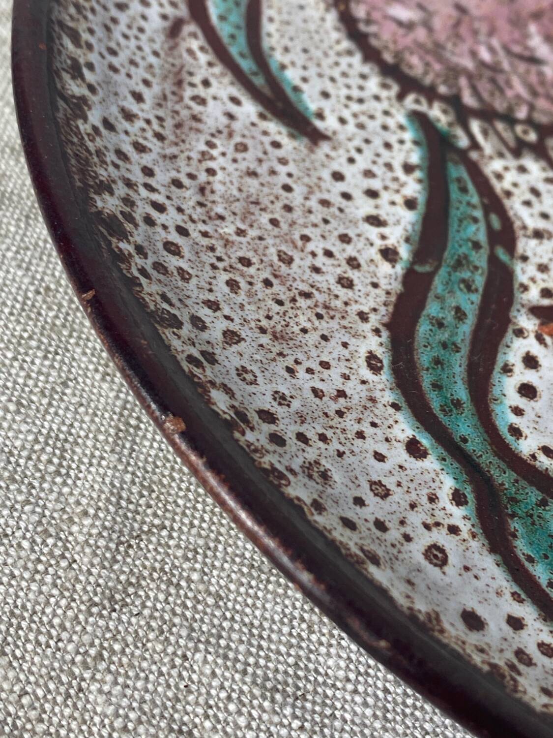Daniel Etienne Vallauris ceramic plates