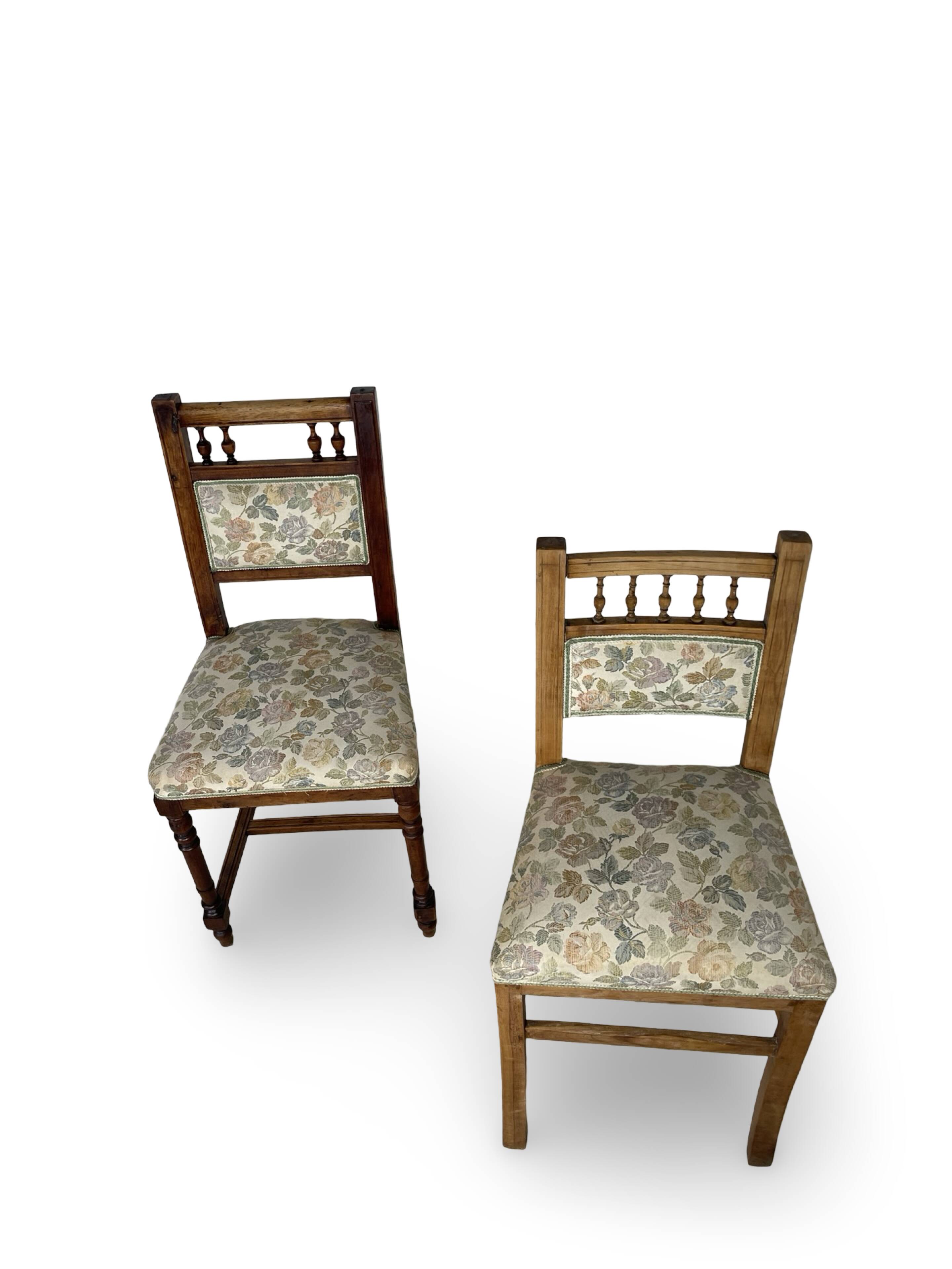Chaises Art déco italiennes des années 1910/1920