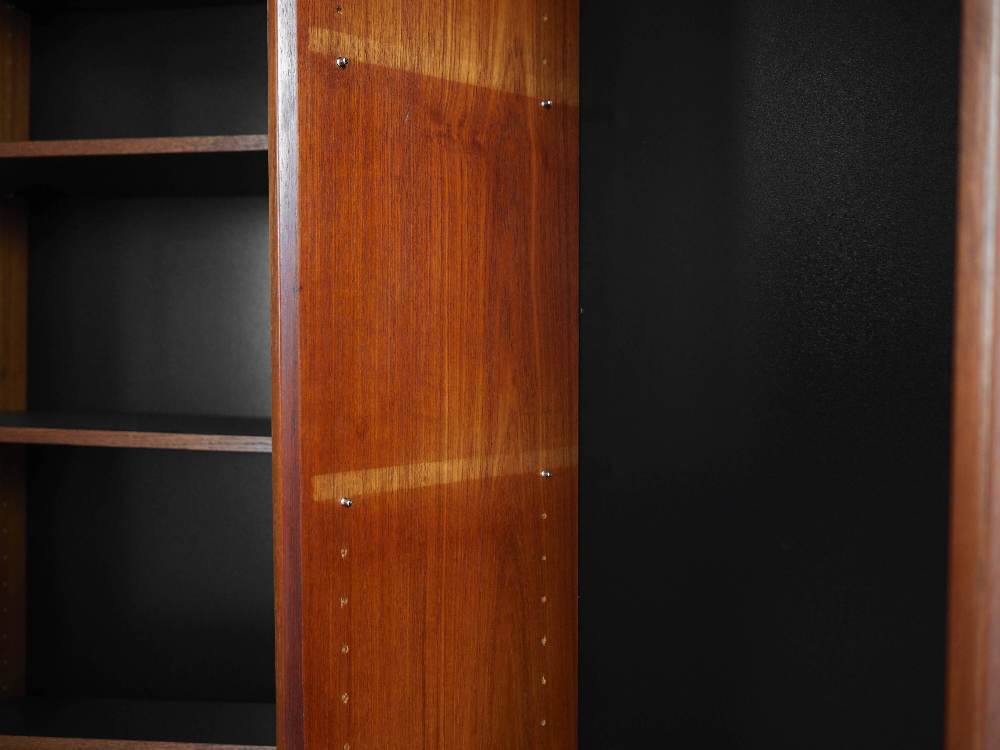 Teak bookcase, Danish design, 1970s, made in Denmark