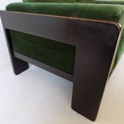 Bastiano 2 seater cord sofa by Afra & Tobia Scarpa, Gavina / Knoll