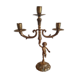 Chandelier en bronze