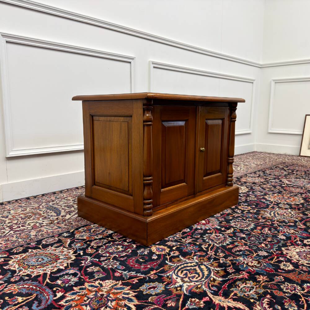 Classic English Office Cabinet Printer Table