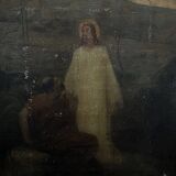 French School Jesus Christ and Saint Peter at the Jordan Ollivier