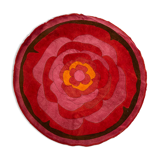 Desso op art round carpet mid-century modern, 1960s