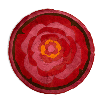 Tapis rond Desso, années 1960