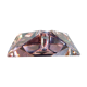 Murano glass multi-faceted ashtray, light purple colour