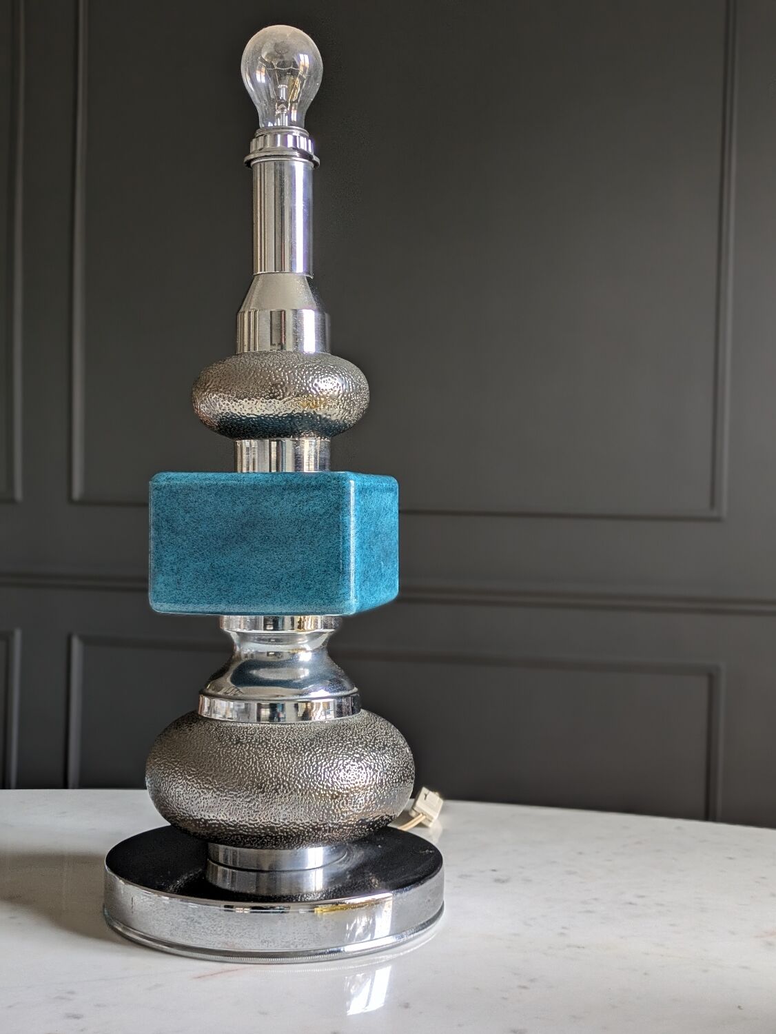 Pied de lampe, 1970