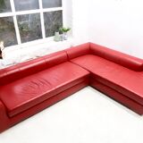 Ewald Schillig leather sofa, 2000s