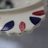 Ceramic eared bowl signed HB Quimper