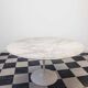 Table Tulip en marbre blanc par Saarinen pour Knoll, 1960
