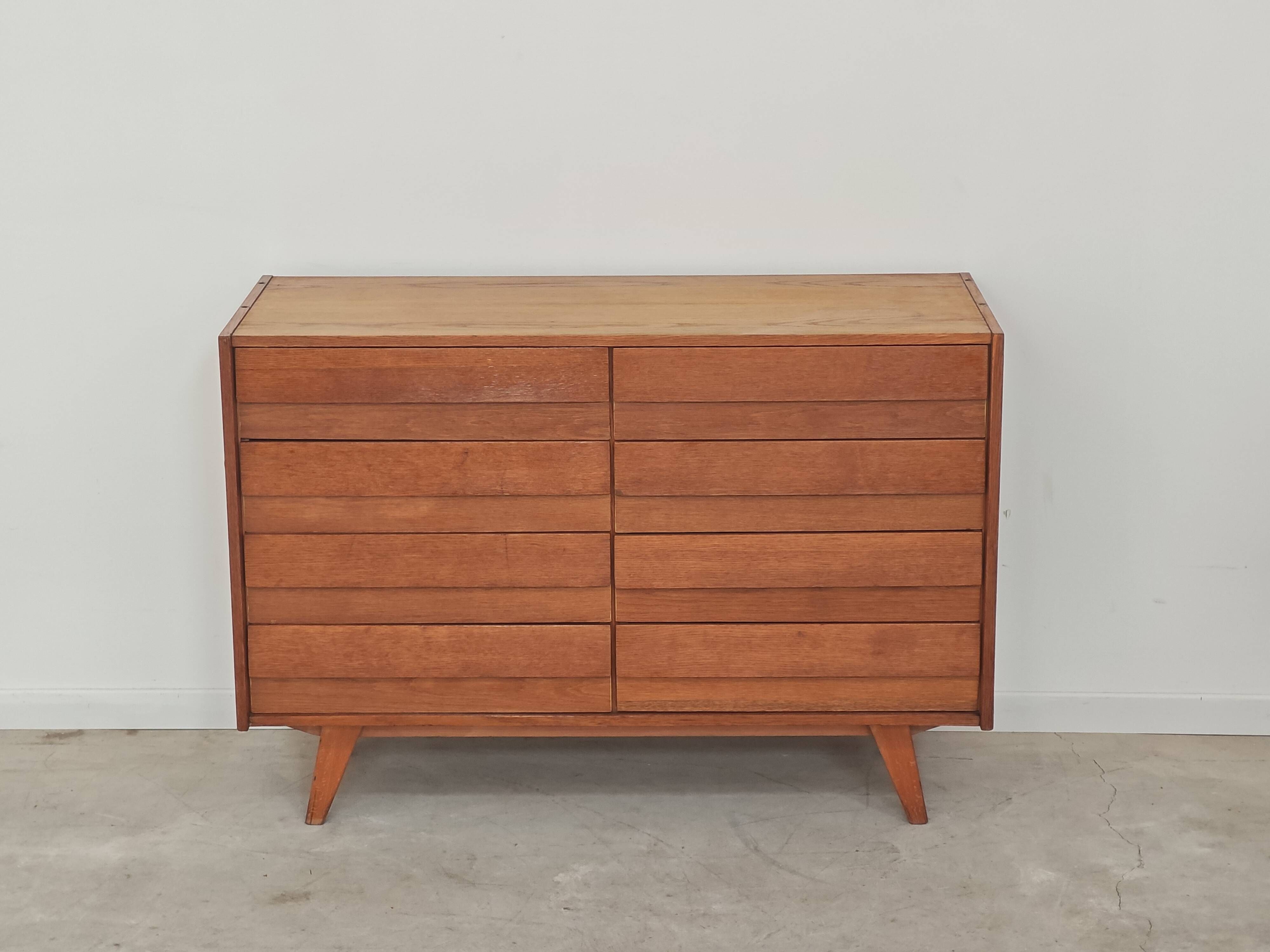 Commode U 453 bois par Jiri Jiroutek pour Interier Praha 1960